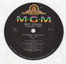 Load image into Gallery viewer, Benny Goodman : Performance Recordings 1937-1938 Volume 2 (LP, Comp)