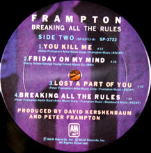 Charger l'image dans la galerie, Peter Frampton : Breaking All The Rules (LP, Album, Pit)