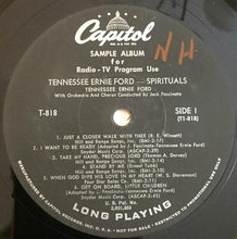 Laden Sie das Bild in den Galerie-Viewer, Tennessee Ernie Ford : Spirituals (LP, Album, Mono, Promo, Scr)