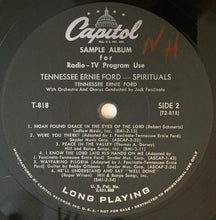 Laden Sie das Bild in den Galerie-Viewer, Tennessee Ernie Ford : Spirituals (LP, Album, Mono, Promo, Scr)