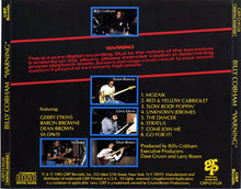 Laden Sie das Bild in den Galerie-Viewer, Billy Cobham : Warning (CD, Album)