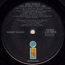 Load image into Gallery viewer, Robert Palmer : Some People Can Do What They Like (LP, Album)