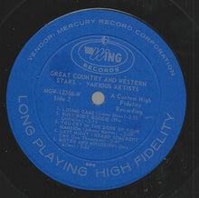 Charger l'image dans la galerie, Various : Great Country & Western Stars (LP, Comp, Mono)