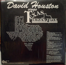 Load image into Gallery viewer, David Houston : David Houston Sings Texas Honky Tonk (LP, Album)