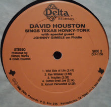 Load image into Gallery viewer, David Houston : David Houston Sings Texas Honky Tonk (LP, Album)