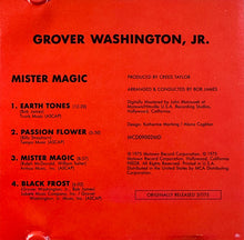 Load image into Gallery viewer, Grover Washington, Jr. : Mister Magic (CD, Album, RE)