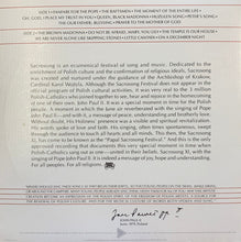 Charger l'image dans la galerie, Pope John Paul II* : Sings At The Festival Of Sacrosong (LP, Album, Gat)