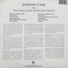 Laden Sie das Bild in den Galerie-Viewer, Johnny Cash : Sings The Songs That Made Him Famous (LP, Album, RE)