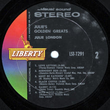 Load image into Gallery viewer, Julie London : Julie's Golden Greats (LP, Comp)