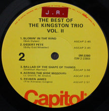 Load image into Gallery viewer, Kingston Trio : The Best Of The Kingston Trio Vol. 2 (LP, Comp, Mono, RE)
