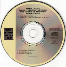 Charger l'image dans la galerie, James Clay & David "Fathead" Newman : The Sound Of The Wide Open Spaces!!!! (CD, Album, RE, RM)