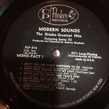 Load image into Gallery viewer, The Orioles : Modern Sounds Of The Orioles Greatest Hits (LP, Mono)