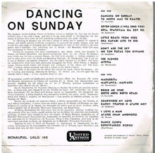 Laden Sie das Bild in den Galerie-Viewer, Manos Hadjidakis : Dancing On Sunday (10")