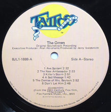 Laden Sie das Bild in den Galerie-Viewer, Jerry Goldsmith : The Omen - Original Motion Picture Soundtrack (LP, Album)