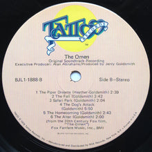 Laden Sie das Bild in den Galerie-Viewer, Jerry Goldsmith : The Omen - Original Motion Picture Soundtrack (LP, Album)