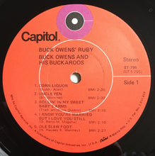 Load image into Gallery viewer, Buck Owens And The Buckaroos* : Buck Owens' Ruby (LP, Album, RP, Jac)