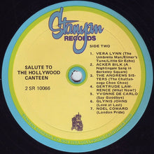 Laden Sie das Bild in den Galerie-Viewer, Various : A Salute To The Hollywood Canteen (2xLP, Comp)