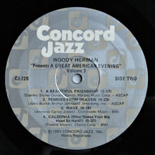 Charger l'image dans la galerie, Woody Herman : A Great American Evening Vol. 3 (LP)