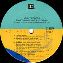Charger l'image dans la galerie, Kenny Rogers : Something Inside So Strong (LP, Album, Club)