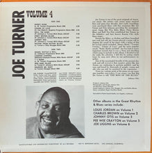 Laden Sie das Bild in den Galerie-Viewer, Joe Turner* : Great Rhythm & Blues Oldies Volume 4 - Joe Turner (LP)