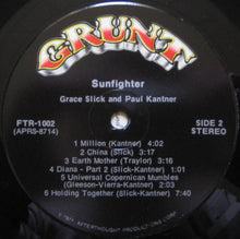 Load image into Gallery viewer, Paul Kantner / Grace Slick : Sunfighter (LP, Album, Roc)