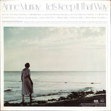 Load image into Gallery viewer, Anne Murray : Let's Keep It That Way (LP, Album, Los)