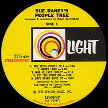 Load image into Gallery viewer, Sue Raney : Sue Raney's People Tree (LP, Album)