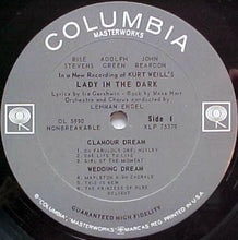 Laden Sie das Bild in den Galerie-Viewer, Kurt Weill, Risë Stevens, Adolph Green, John Reardon (2) : Lady In The Dark (LP, Album, Mono)