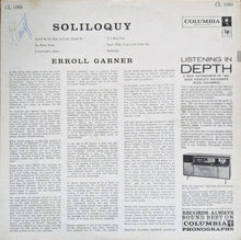 Load image into Gallery viewer, Erroll Garner : Soliloquy (LP, Album, Mono)