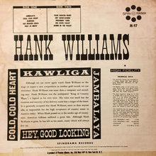 Laden Sie das Bild in den Galerie-Viewer, Bob Jones (17) : A Vocal Tribute To Hank Williams - Great Country & Western Hits (LP, Album, Mono)