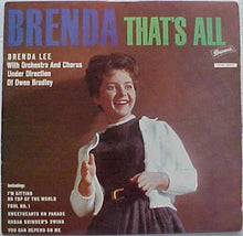 Load image into Gallery viewer, Brenda Lee : Brenda, That's All (LP, Album)