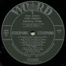 Load image into Gallery viewer, Kurt Kaiser : From London… Kurt Kaiser's Sweeping Strings (LP)