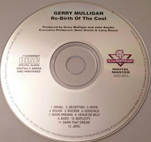 Load image into Gallery viewer, Gerry Mulligan : Re-birth Of The Cool (CD, Album)