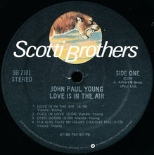 Laden Sie das Bild in den Galerie-Viewer, John Paul Young : Love Is In The Air (LP, Album, PR )