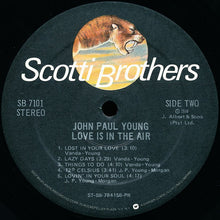 Laden Sie das Bild in den Galerie-Viewer, John Paul Young : Love Is In The Air (LP, Album, PR )