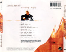 Load image into Gallery viewer, David Benoit : Fuzzy Logic (CD, Album)