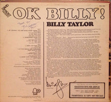 Load image into Gallery viewer, Billy Taylor : David Frost Presents OK Billy (LP, Promo)