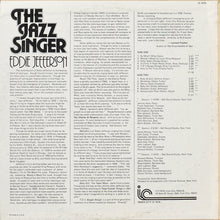Load image into Gallery viewer, Eddie Jefferson : The Jazz Singer - Vocal Improvisations On Famous Jazz Solos (LP)