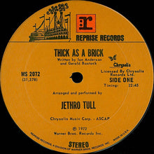 Charger l'image dans la galerie, Jethro Tull : Thick As A Brick (LP, Album, Gat)