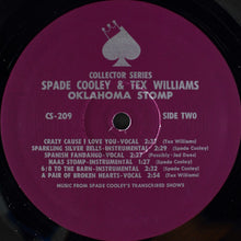 Charger l'image dans la galerie, Spade Cooley & Tex Williams : Oklahoma Stomp (LP, Album)