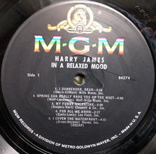 Load image into Gallery viewer, Harry James (2) : In A Relaxed Mood (LP, Album, Mono)