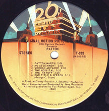 Laden Sie das Bild in den Galerie-Viewer, Jerry Goldsmith : Patton (Original Motion Picture Score) (LP, Album, RE)