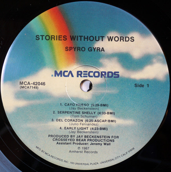 Buy Spyro Gyra : Stories Without Words (LP, Album, Eur) Online for