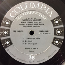 Load image into Gallery viewer, Rodrigo* - Renata Tarrago* : Concierto De Aranjuez For Guitar And Orchestra (LP)