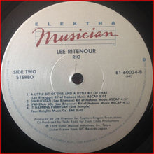Load image into Gallery viewer, Lee Ritenour : Rio (LP, Album, All)