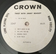 Load image into Gallery viewer, Jimmy Beasley : Twist With Jimmy Beasley (LP, Album)
