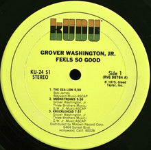 Load image into Gallery viewer, Grover Washington, Jr. : Feels So Good (LP, Album)