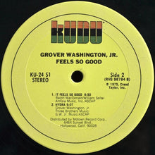 Load image into Gallery viewer, Grover Washington, Jr. : Feels So Good (LP, Album)