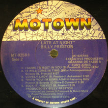 Load image into Gallery viewer, Billy Preston : Late At Night (LP, Album)