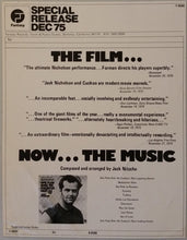 Laden Sie das Bild in den Galerie-Viewer, Jack Nitzsche : Soundtrack Recording From The Film : One Flew Over The Cuckoo's Nest (LP, Promo, Gat)
